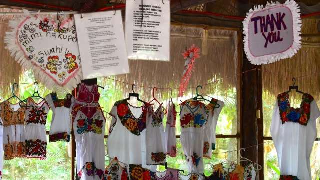Emroidered Mayan Dresses