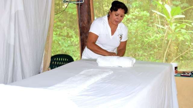 Jungle Spa massage